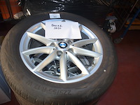 4 velgen bmw met banden continental eco contact 6 225/55r17w