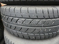 4 velggemonteerde banden voor vw combi continental 205/65r16c 107/105t (winter) - afbeelding 7 van  9
