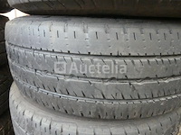 4 velggemonteerde banden voor vw combi continental 205/65r16c 107/105t (zomer) - afbeelding 6 van  9
