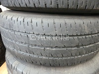 4 velggemonteerde banden voor vw combi continental 205/65r16c 107/105t (zomer) - afbeelding 8 van  9