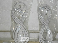 4 verlengsnoeren 3m - afbeelding 2 van  3