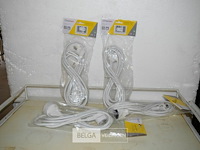 4 verlengsnoeren 3m - afbeelding 1 van  3