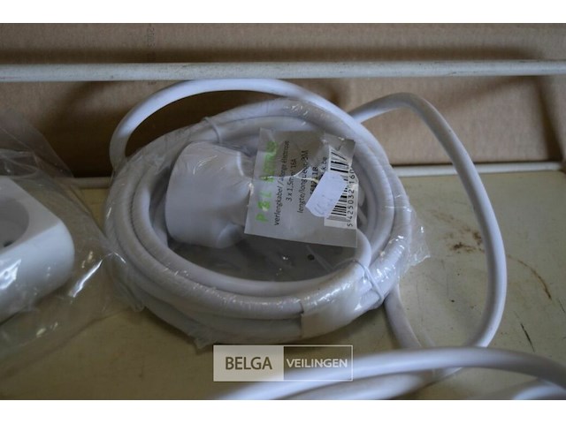 4 verlengsnoeren div. maten - afbeelding 4 van  4