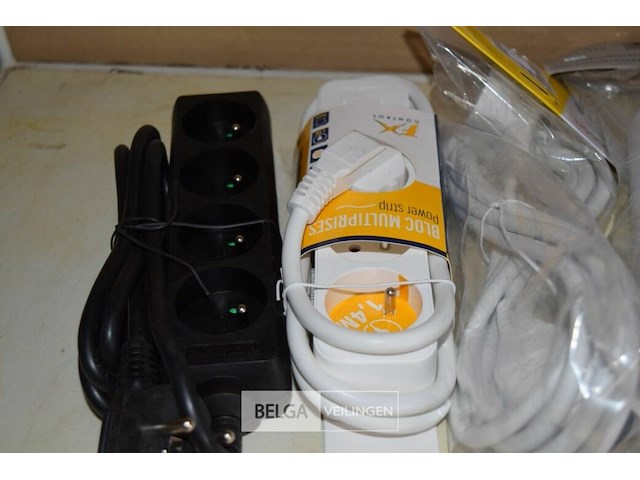 4 verlengsnoeren div. maten - afbeelding 2 van  3