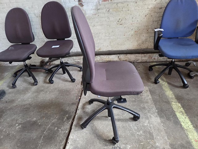 4 verrijdbare typistestoelen sedus - afbeelding 4 van  6