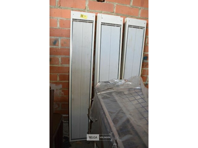 4 verwarmingen 150x25x6cm - afbeelding 1 van  4
