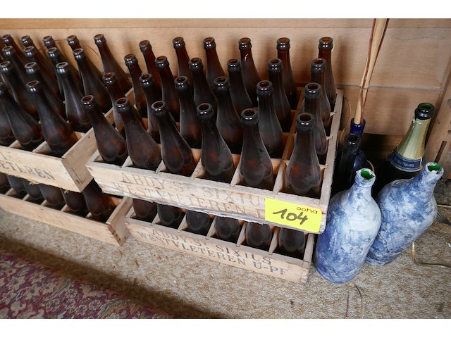 4 vintage bierkratten west vleteren - afbeelding 3 van  3