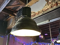 4 vintage hanglampen - afbeelding 1 van  3