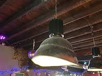 4 vintage hanglampen - afbeelding 2 van  3