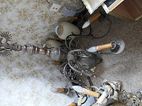 4 vintage kroonluchters - afbeelding 5 van  6