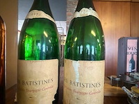 4 vintage wijnflessen - afbeelding 2 van  8