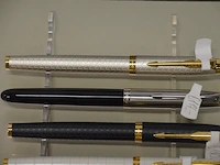 4 vulpennen parker met xxl decoratie inktpot (4) - afbeelding 4 van  9
