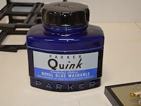 4 vulpennen parker met xxl decoratie inktpot (4) - afbeelding 9 van  9