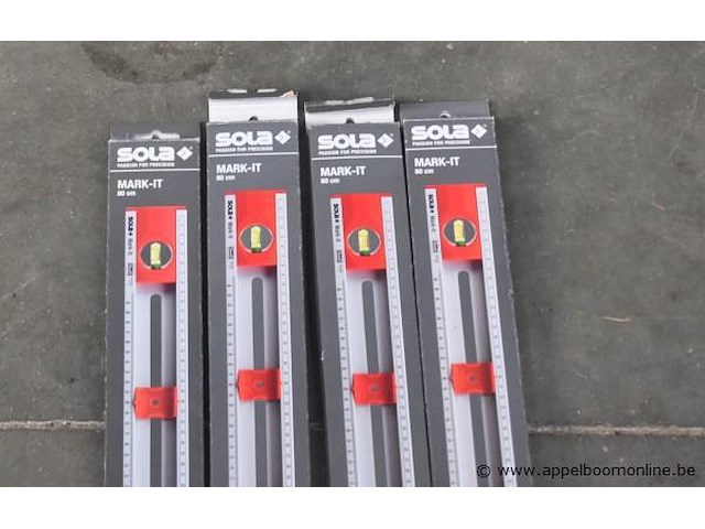 4 waterpassen sola maerk-it, werking niet gekend - afbeelding 2 van  2