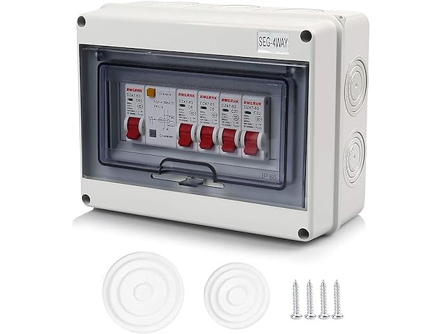 4-weg stroomonderbrekerpaneel - afbeelding 1 van  4