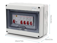 4-weg stroomonderbrekerpaneel - afbeelding 2 van  4