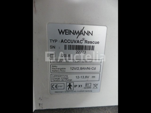 4 weinmann accuvac slijmaspirators - afbeelding 5 van  7