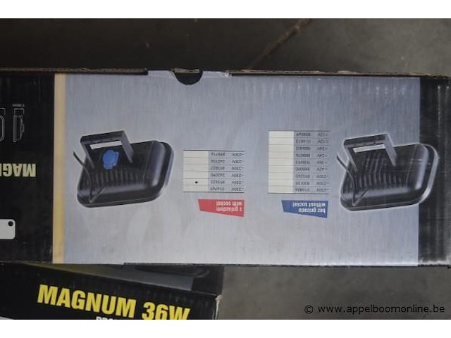 4 werflampen lena magnum 36w, werking niet gekend - afbeelding 3 van  3