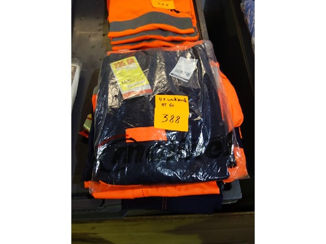 4 werkbroeken - maat 60 - afbeelding 1 van  1