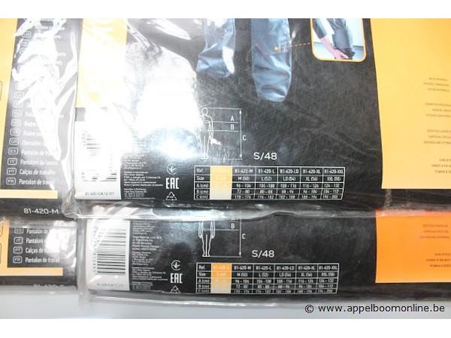 4 werkbroeken m 48/50 - afbeelding 3 van  3