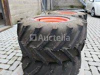 4 wielen voor bobcat-lader met landbouwband - afbeelding 2 van  7