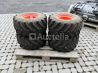 4 wielen voor bobcat-lader met landbouwband - afbeelding 6 van  7