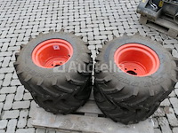 4 wielen voor bobcat-lader met landbouwband - afbeelding 7 van  7