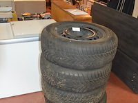 4 winterbanden met velg dovex snowspeed 3 225/60r16 102h