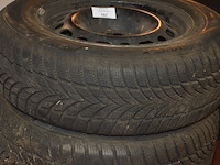 4 winterbanden met velg dovex snowspeed 3 225/60r16 102h - afbeelding 2 van  7