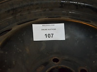 4 winterbanden met velg dovex snowspeed 3 225/60r16 102h - afbeelding 3 van  7