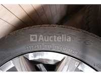 4 winterbanden op aluminium velgen pirelli sottozero 235/55 r18 - afbeelding 6 van  10