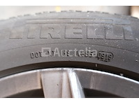 4 winterbanden op aluminium velgen pirelli sottozero 235/55 r18 - afbeelding 9 van  10