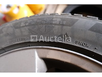 4 winterbanden op bridgestone blizzard 225/50 r17 aluminium velgen - afbeelding 7 van  8