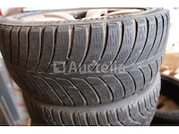 4 winterbanden op bridgestone blizzard 225/50 r17 aluminium velgen - afbeelding 8 van  8