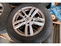 4 winterbanden op michelin agilis alpin 205/65 r16c aluminium velgen - afbeelding 5 van  12