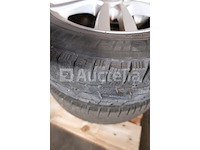 4 winterbanden op michelin agilis alpin 205/65 r16c aluminium velgen - afbeelding 9 van  12