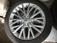 4 winterbanden op velg voor toyota continental 225/50 r18 90h