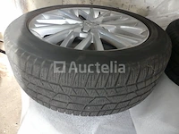 4 winterbanden op velg voor toyota continental 225/50 r18 90h - afbeelding 10 van  14