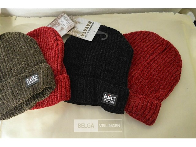 4 wintermutsen div. kleuren - afbeelding 3 van  3