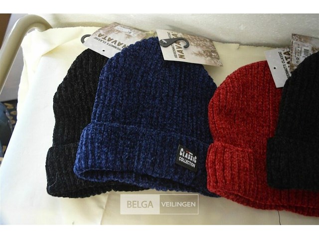 4 wintermutsen div. kleuren - afbeelding 3 van  3