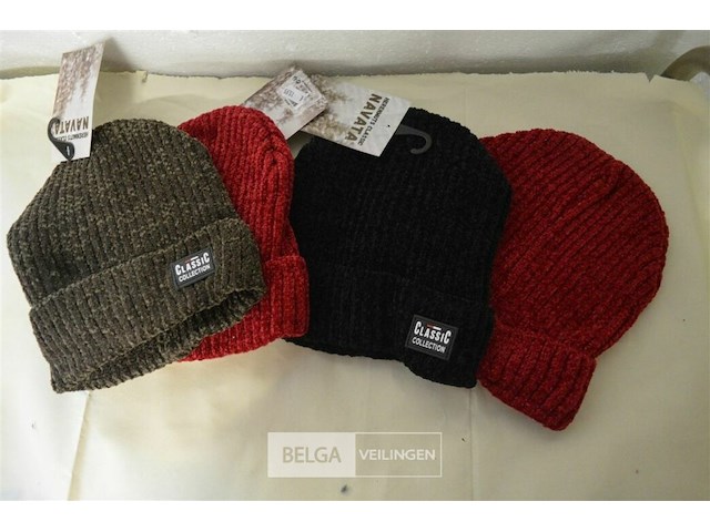 4 wintermutsen div. kleuren - afbeelding 1 van  3