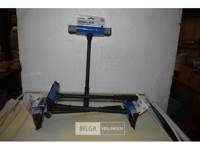 4 wisser en steel 20cm - afbeelding 1 van  2
