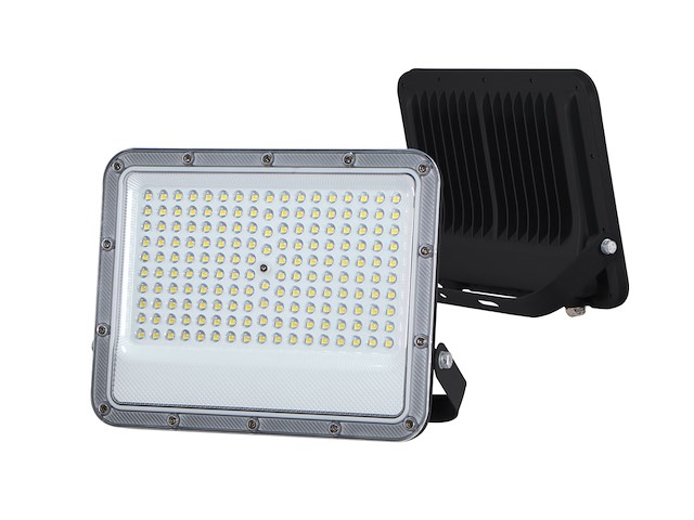 4 x 100w 3000k led breedstralers met lens waterdicht - afbeelding 3 van  8