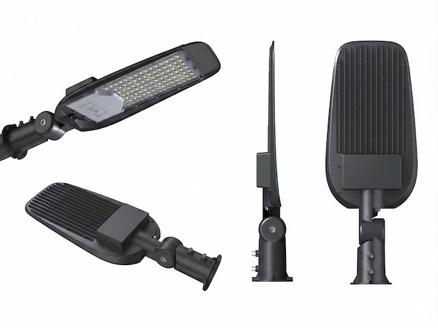 4 x 100w 3000k led straat verlichtingen waterdicht kantelbaar - afbeelding 2 van  6