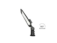 4 x 100w 3000k led straat verlichtingen waterdicht kantelbaar - afbeelding 3 van  6