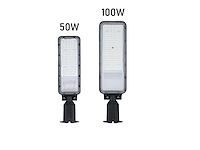 4 x 100w 5000k led straatverlichting met lens waterdicht kantelbaar - afbeelding 3 van  11