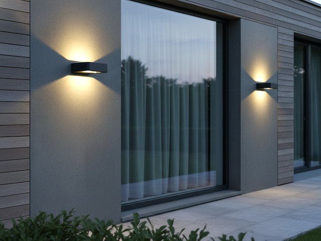 4 x 10w led zand zwart tuinlamp 14.5cm warm wit - afbeelding 6 van  10