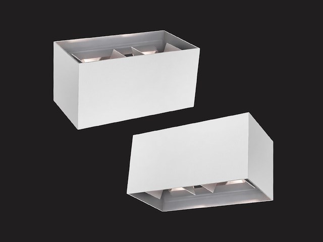 4 x 12w led wit wandlamp 4 licht verstelbaar waterdicht - afbeelding 7 van  9