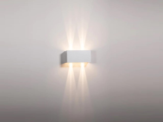 4 x 12w led wit wandlamp 4 licht verstelbaar waterdicht - afbeelding 6 van  9