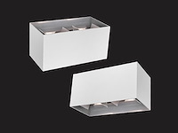 4 x 12w led wit wandlamp 4 licht verstelbaar waterdicht - afbeelding 7 van  9